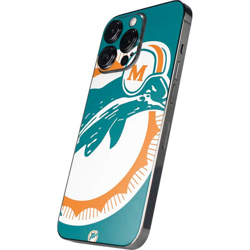NFL Miami Dolphins Retro Logo iPhone 14 Pro Max Skin