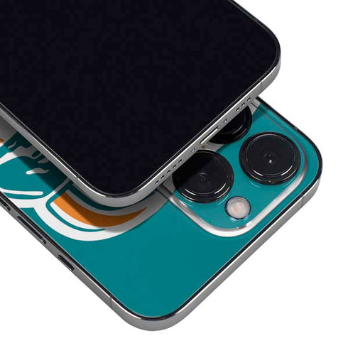 NFL Miami Dolphins Retro Logo iPhone 14 Pro Skin