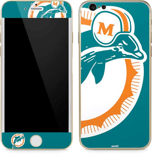 NFL Miami Dolphins Retro Logo iPhone 6/6s Skin