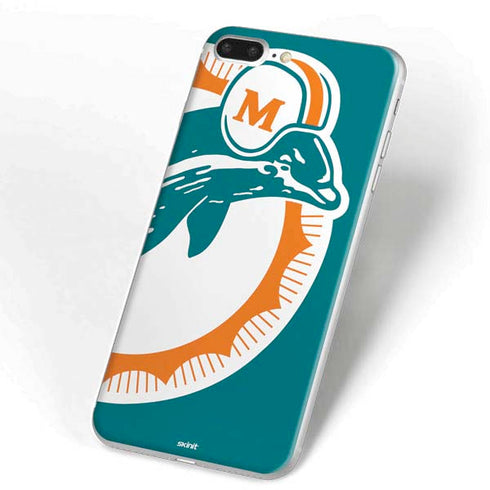 NFL Miami Dolphins Retro Logo iPhone 7 Plus Skin