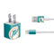 NFL Miami Dolphins Retro Logo iPhone Charger (5W USB) Skin
