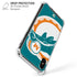 NFL Miami Dolphins Retro Logo iPhone X/XS Clear Case
