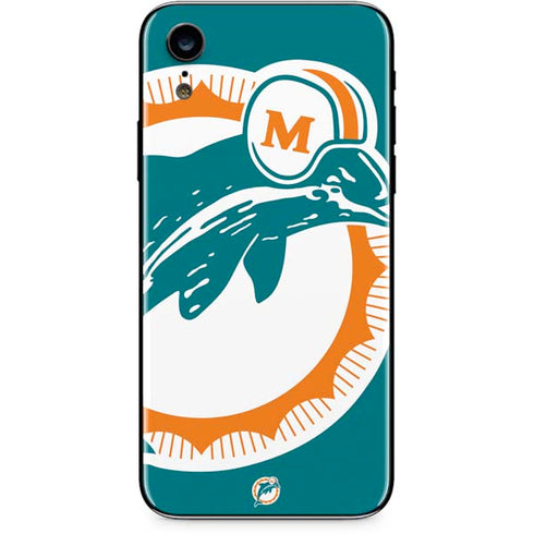 NFL Miami Dolphins Retro Logo iPhone XR Skin