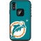 NFL Miami Dolphins Retro Logo LifeProof Fre iPhone Skin
