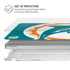NFL Miami Dolphins Retro Logo MacBook Air 15in (2023-2025) Case plus Skin