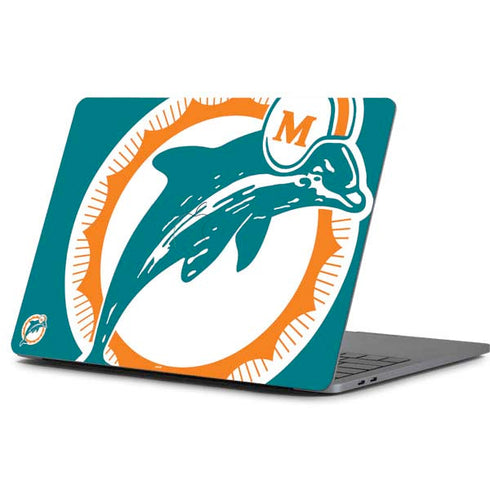 NFL Miami Dolphins Retro Logo Apple MacBook Pro 13-inch Skin