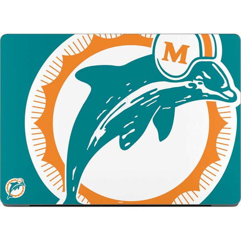 NFL Miami Dolphins Retro Logo MacBook Pro 14in (2021-24) Skin