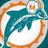 NFL Miami Dolphins Retro Logo Moto G6 Skin