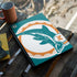 NFL Miami Dolphins Retro Logo MSI GS65 Stealth Laptop Skin