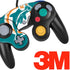 NFL Miami Dolphins Retro Logo Nintendo GameCube Controller Skin