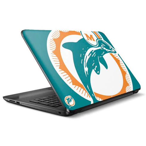 NFL Miami Dolphins Retro Logo HP Notebook Skin
