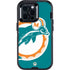 NFL Miami Dolphins Retro Logo Otterbox Defender iPhone Skin