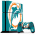 NFL Miami Dolphins Retro Logo PS4 Console and Controller Bundle Skin