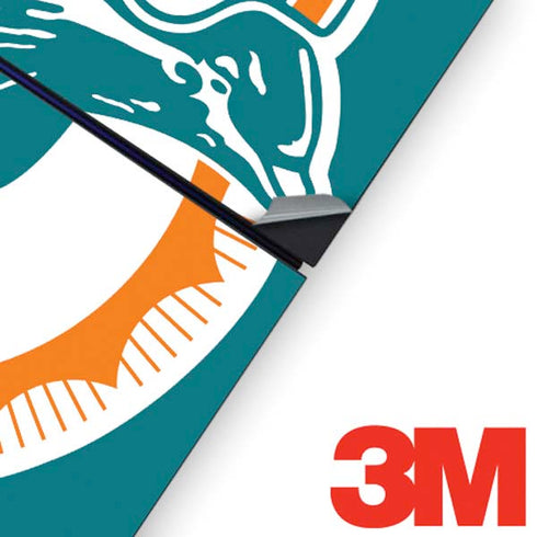 NFL Miami Dolphins Retro Logo PS4 Console and Controller Bundle Skin