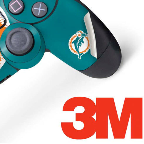 NFL Miami Dolphins Retro Logo PS4 Controller Skin