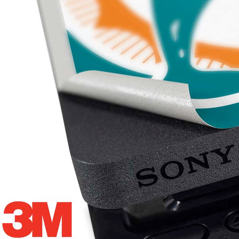NFL Miami Dolphins Retro Logo PS4 Slim Skin