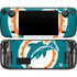 NFL Miami Dolphins Retro Logo Steam Deck Handheld Gaming Computer Skin
