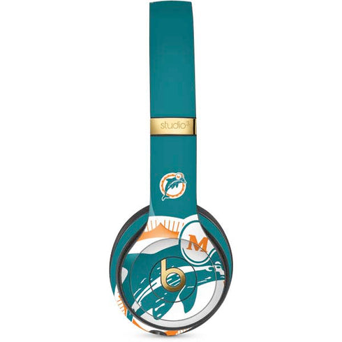 NFL Miami Dolphins Retro Logo Studio Wireless 3 Skin