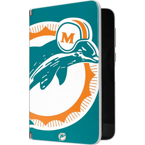 NFL Miami Dolphins Retro Logo Surface Duo Skin