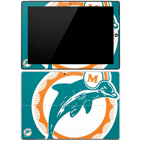 NFL Miami Dolphins Retro Logo Surface Pro 3 Skin