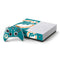 NFL Miami Dolphins Retro Logo Xbox One S Console and Controller Bundle Skin
