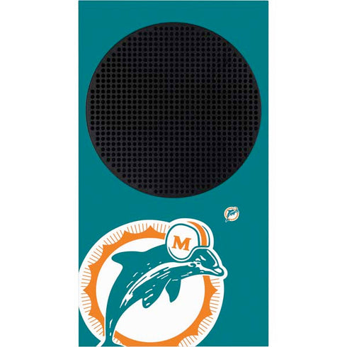 NFL Miami Dolphins Retro Logo Xbox Series S Console Skin
