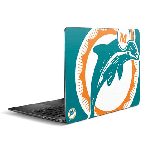 NFL Miami Dolphins Retro Logo Zenbook UX305FA 13.3in Skin
