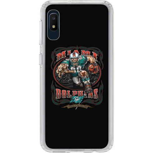 Liquid Blue NFL Miami Dolphins Running Back Galaxy A10e Clear Case