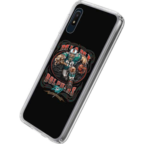 Liquid Blue NFL Miami Dolphins Running Back Galaxy A10e Clear Case