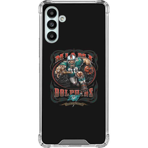 Liquid Blue NFL Miami Dolphins Running Back Galaxy A13 5G Clear Case