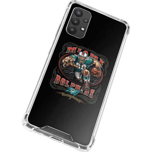 Liquid Blue NFL Miami Dolphins Running Back Galaxy A32 5G Clear Case