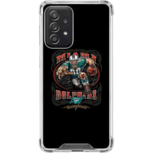 Liquid Blue NFL Miami Dolphins Running Back Galaxy A52 5G Clear Case