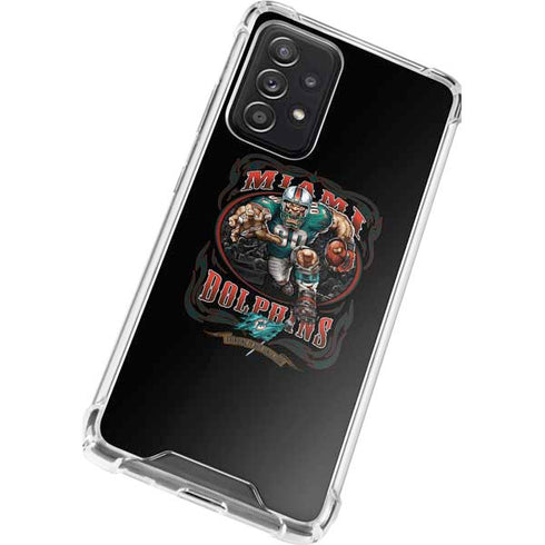Liquid Blue NFL Miami Dolphins Running Back Galaxy A52 5G Clear Case