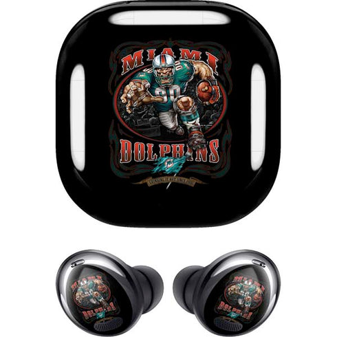 Liquid Blue NFL Miami Dolphins Running Back Galaxy Buds Pro Skin