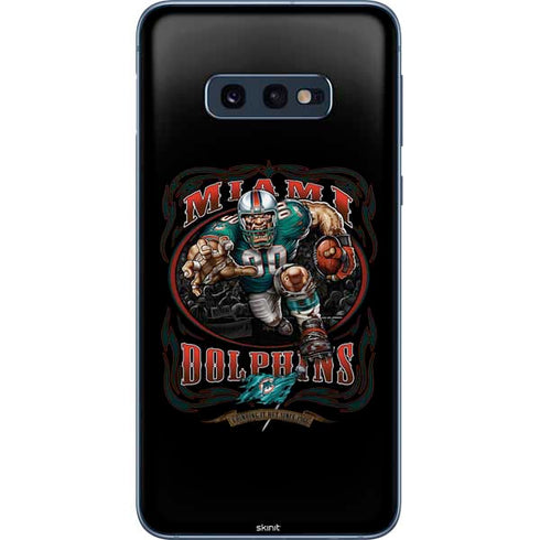 Liquid Blue NFL Miami Dolphins Running Back Galaxy S10e Skin