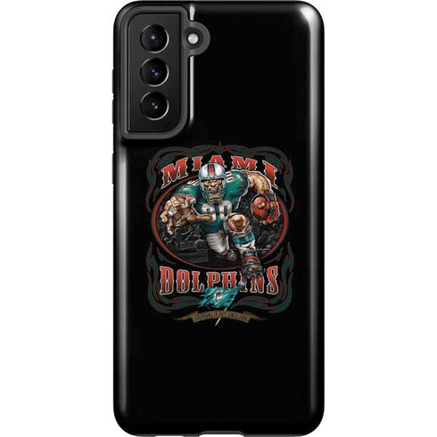 Liquid Blue NFL Miami Dolphins Running Back Galaxy S21 FE Pro Case