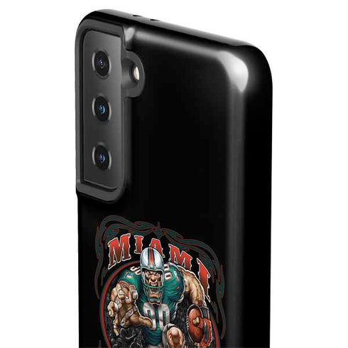 Liquid Blue NFL Miami Dolphins Running Back Galaxy S21 FE Pro Case