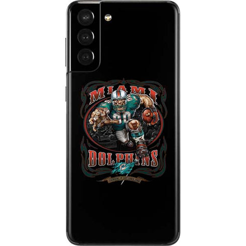 Liquid Blue NFL Miami Dolphins Running Back Galaxy S21 Plus 5G Skin