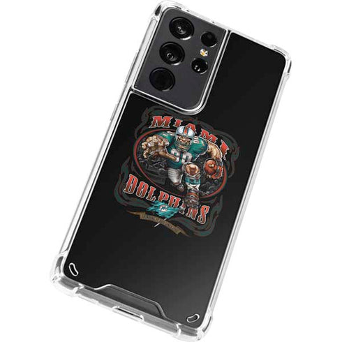 Liquid Blue NFL Miami Dolphins Running Back Galaxy S21 Ultra 5G Clear Case