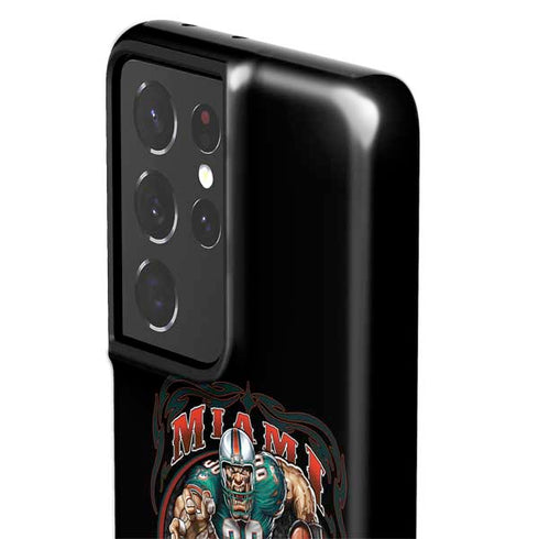 Liquid Blue NFL Miami Dolphins Running Back Galaxy S21 Ultra 5G Pro Case