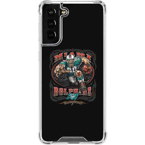 Liquid Blue NFL Miami Dolphins Running Back Galaxy S22 Plus Clear Case