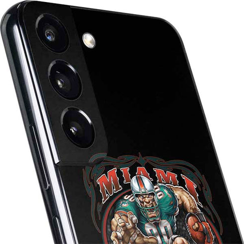 Liquid Blue NFL Miami Dolphins Running Back Galaxy S22 Skin