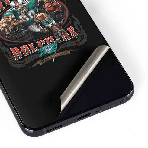 Liquid Blue NFL Miami Dolphins Running Back Galaxy S22 Skin