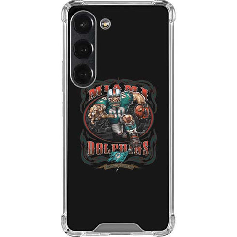 Liquid Blue NFL Miami Dolphins Running Back Galaxy S23 Clear Case