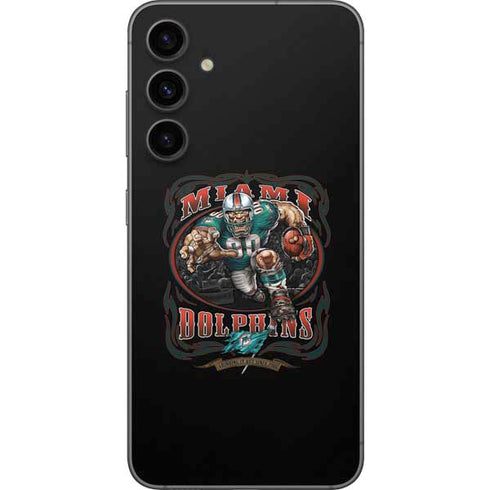 Liquid Blue NFL Miami Dolphins Running Back Galaxy S23 FE Skin