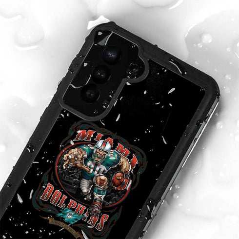 Liquid Blue NFL Miami Dolphins Running Back Galaxy S23 Plus Waterproof Case