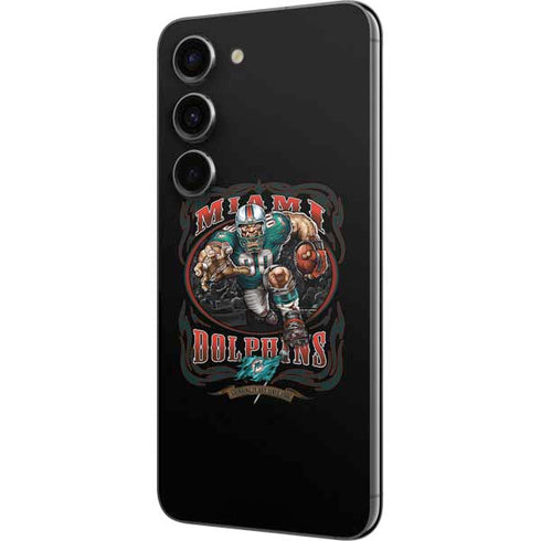 Liquid Blue NFL Miami Dolphins Running Back Galaxy S23 Skin