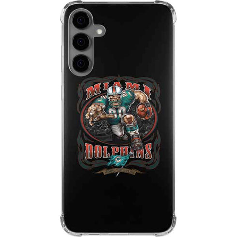Liquid Blue NFL Miami Dolphins Running Back Galaxy S24 Plus Clear Case
