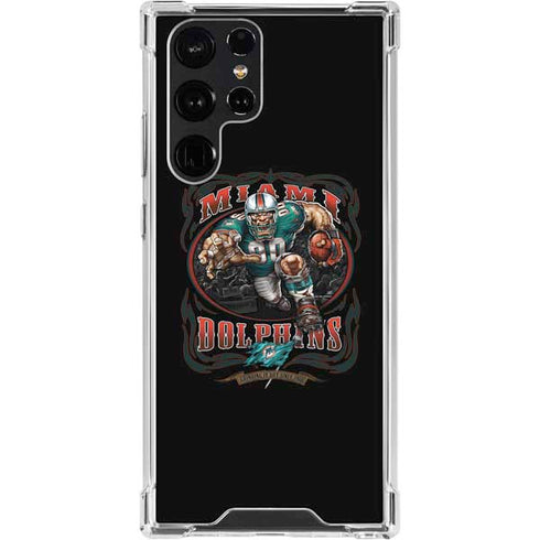 Liquid Blue NFL Miami Dolphins Running Back Galaxy S24 Ultra Clear Case