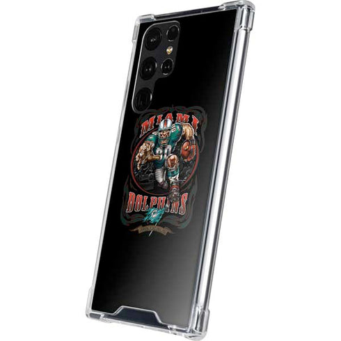 Liquid Blue NFL Miami Dolphins Running Back Galaxy S24 Ultra Clear Case